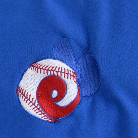 Rawlings Montreal Expos Blue And Black Pullover  Lightweight Baseball Sweater M - Picture 8 of 9